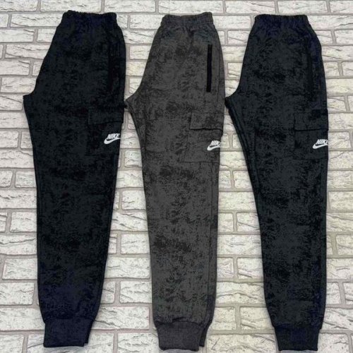 Штаны спорт Shon (46-54) S864 black (деми) Shon S864 black
