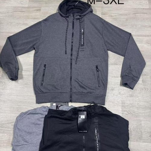 Кофта спорт Vanda (M-3XL) 2129A grey (деми) Vanda 2129A grey