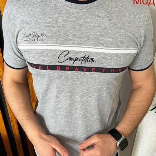 Футболка Надийка (2XL-5XL) 16 grey (2XL-5XL) (лето) Надийка 16 grey (2XL-5XL)