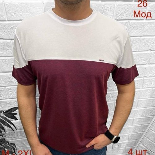 Футболка Надийка (3XL-6XL) 27 wine (3XL-6XL) (лето) Надийка 27 wine (3XL-6XL)