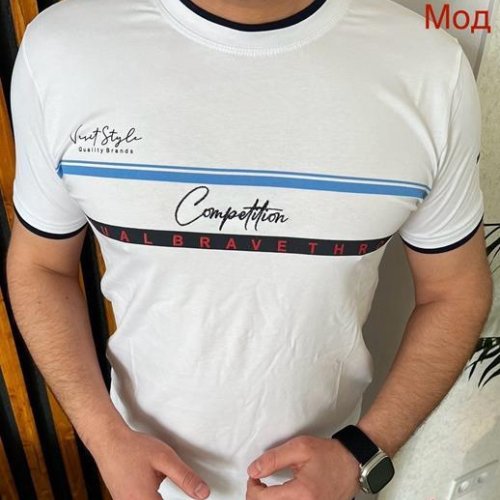 Футболка Надийка (M-2XL) 15 white (M-2XL) (лето) Надийка 15 white (M-2XL)