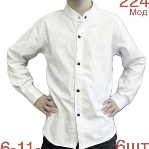 Рубашка Надийка (6-11) 224-4 white (6-11) (деми) Надийка 224-4 white (6-11)