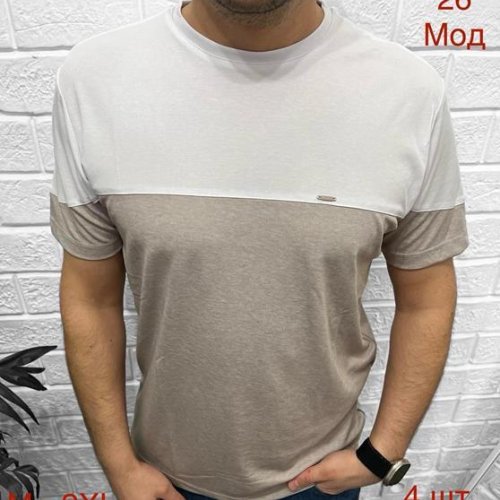 Футболка Надийка (M-2XL) 26 beige (M-2XL) (лето) Надийка 26 beige (M-2XL)