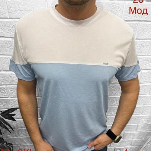 Футболка Надийка (M-2XL) 26 l.blue (M-2XL) (лето) Надийка 26 l.blue (M-2XL)