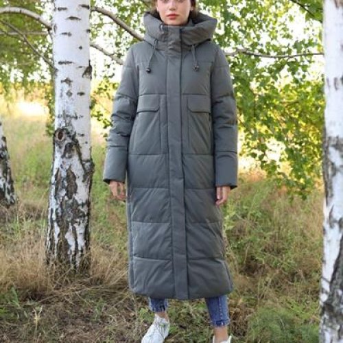 Пуховик Believe (S-2XL) 505-17 khaki (зима) Believe 505-17 khaki