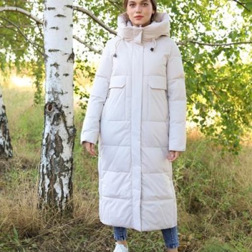 Пуховик Believe (S-2XL) 505-4 l.beige (зима) Believe 505-4 l.beige