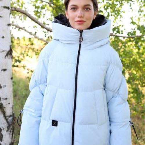 Пуховик Believe (S-2XL) 510-5 l.blue (зима) Believe 510-5 l.blue