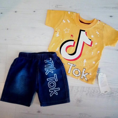 Костюм Malibu2 (1-4) 1254 yellow-navy (лето) Malibu2 1254 yellow-navy