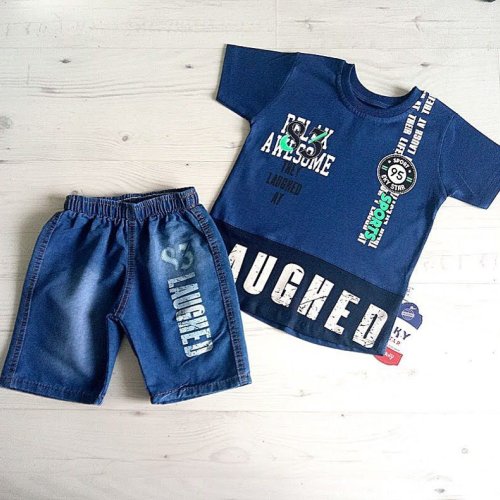 Костюм Malibu2 (5-8) 1253 navy (лето) Malibu2 1253 navy