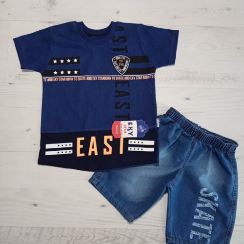 Костюм Malibu2 (5-8) 1244 navy (лето) Malibu2 1244 navy