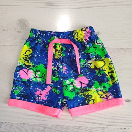 Шорты Malibu2 (3-7) 1242 navy-pink (лето) Malibu2 1242 navy-pink