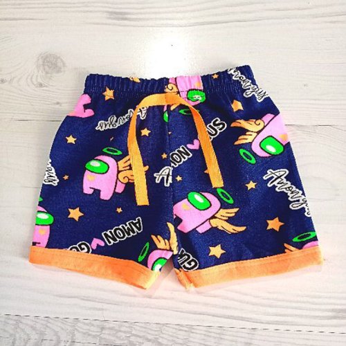 Шорты Malibu2 (3-7) 1241 navy-orange (лето) Malibu2 1241 navy-orange