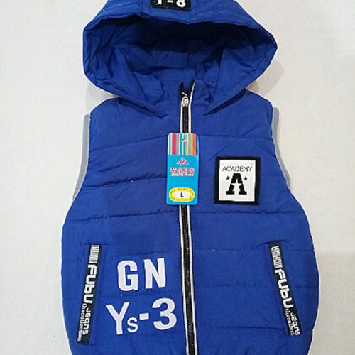 Жилетка Malibu2 (4-6) 372 blue (деми) Malibu2 372 blue