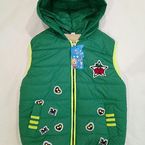 Жилетка Malibu2 (6-8) 374 green (деми) Malibu2 374 green