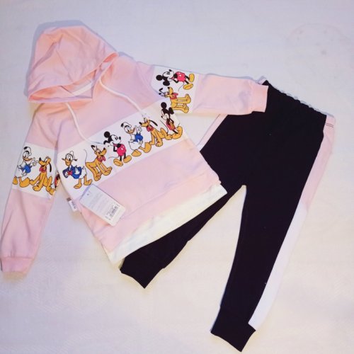 Костюм спорт Malibu2 (0.6-2) 300 pink-black (деми) Malibu2 300 pink-black