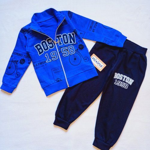 Костюм спорт Malibu2 (3-6) 307 blue-navy (деми) Malibu2 307 blue-navy