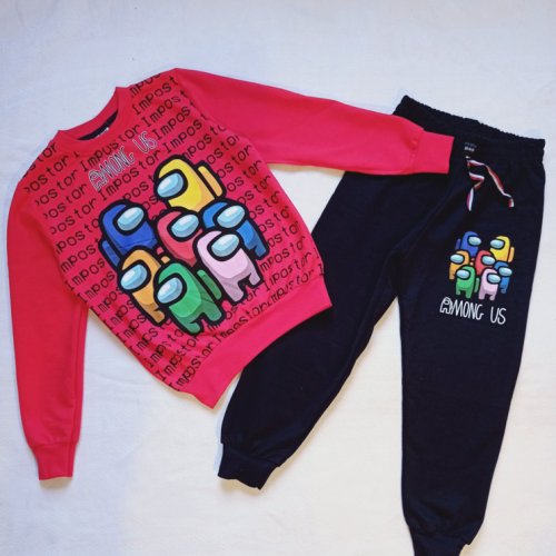 Костюм спорт Malibu2 (4-12) 25889 fuchsia-black (деми) Malibu2 25889 fuchsia-black