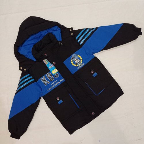 Куртка Malibu2 (110-140) 1845 black-blue (деми) Malibu2 1845 black-blue
