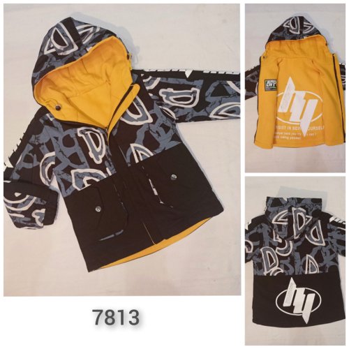 Ветровка Malibu2 (120-160) 7813 black (деми) Malibu2 7813 black