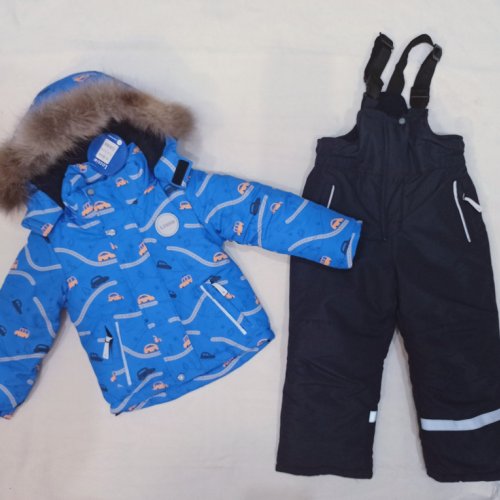 Костюм Malibu2 (74-98) H800 black-l.blue (зима) Malibu2 H800 black-l.blue