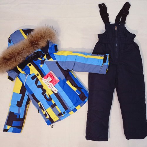 Костюм Malibu2 (74-98) 8-168 black-yellow (зима) Malibu2 8-168 black-yellow
