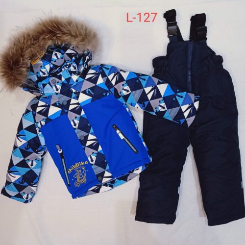 Костюм Malibu2 (80-104) L127 blue-black (зима) Malibu2 L127 blue-black