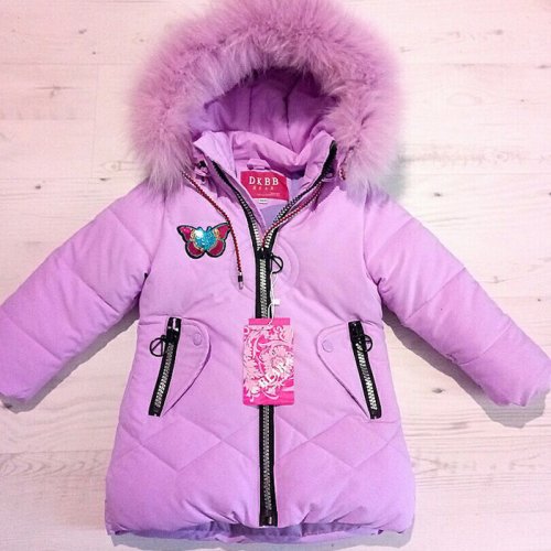 Куртка Malibu2 (98-122) B807 l.purple (зима) Malibu2 B807 l.purple