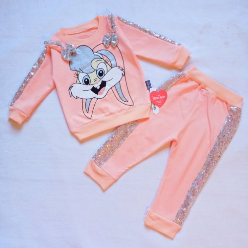 Костюм спорт Malibu2 (2-5) 5768 pink (деми) Malibu2 5768 pink