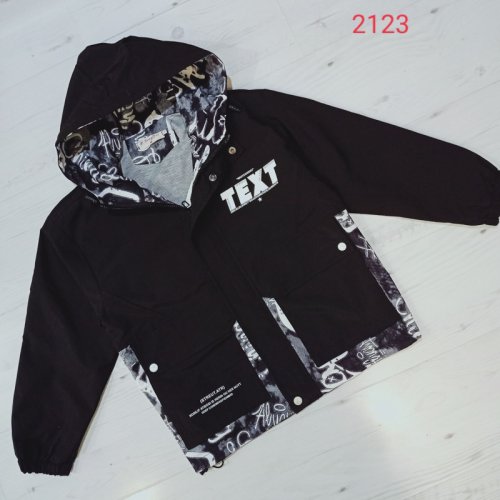 Ветровка Malibu2 (150-180) 2123 black (деми) Malibu2 2123 black