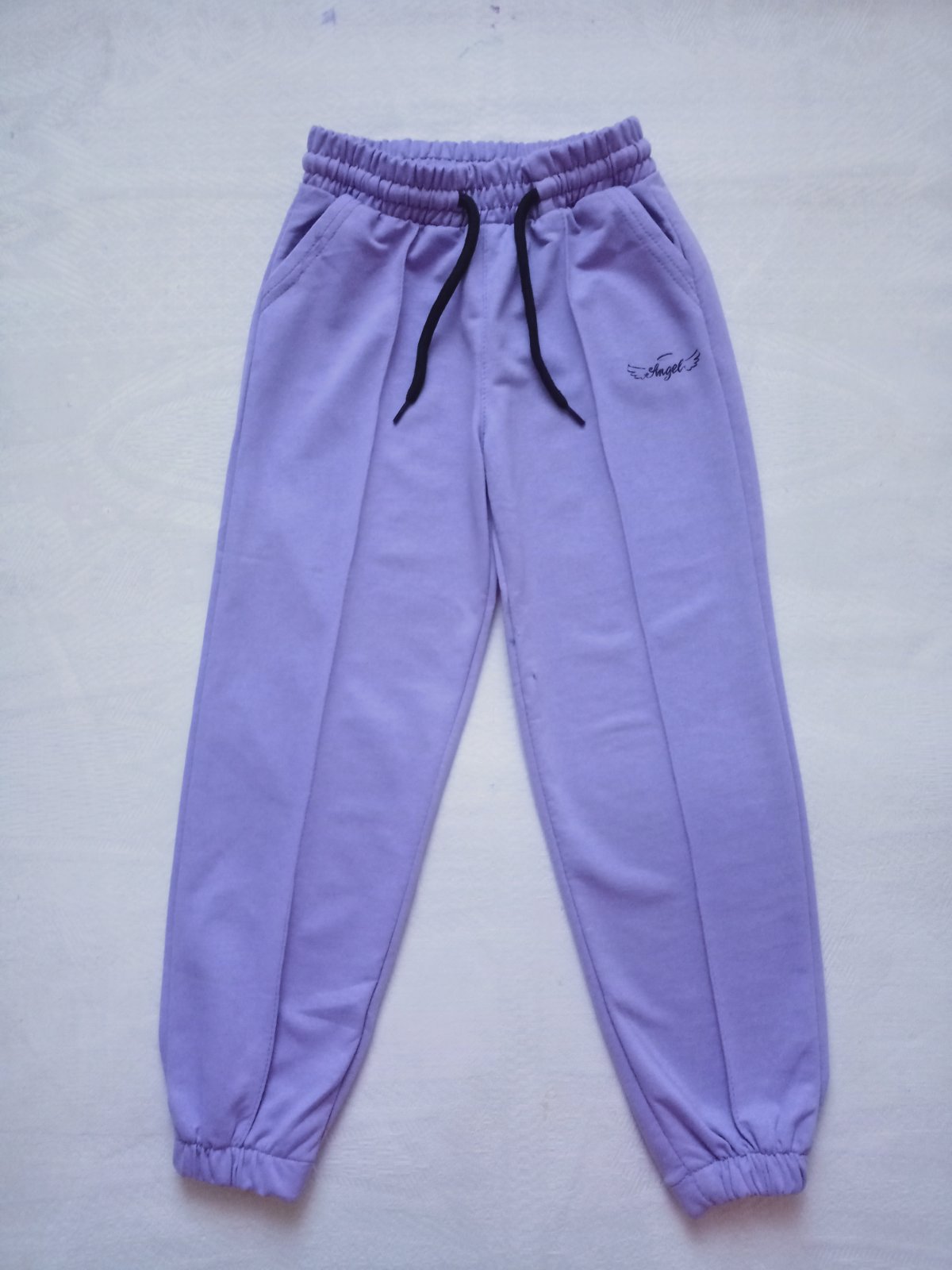 Штаны спорт Malibu2 (4-7) 8000 lilac (деми)