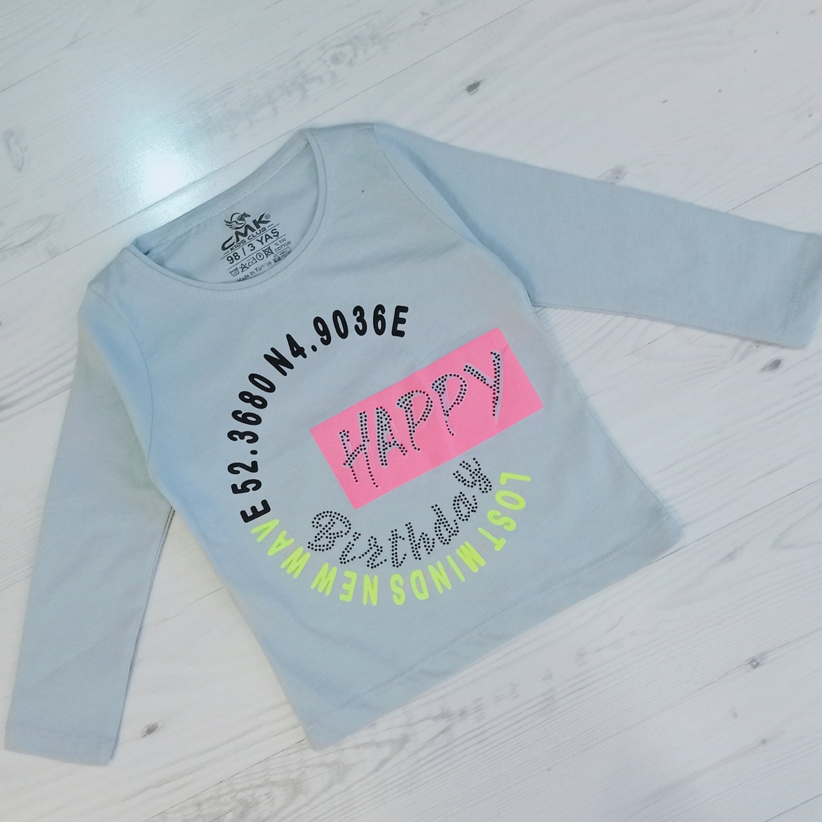 Свитер Malibu2 (3-7) 460 l.blue (деми)