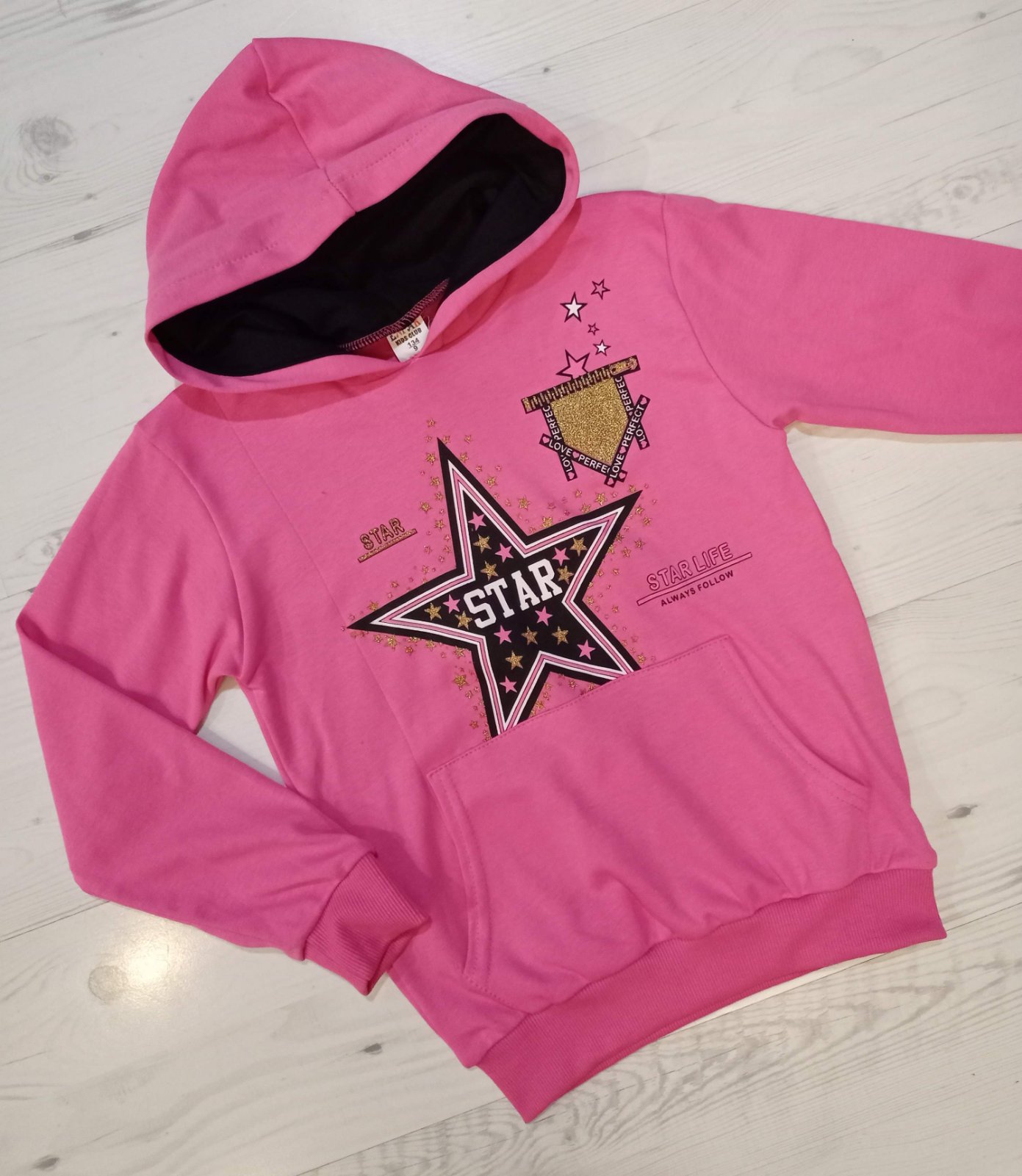 Худи Malibu2 (9-13) 12745 crimson (зима)