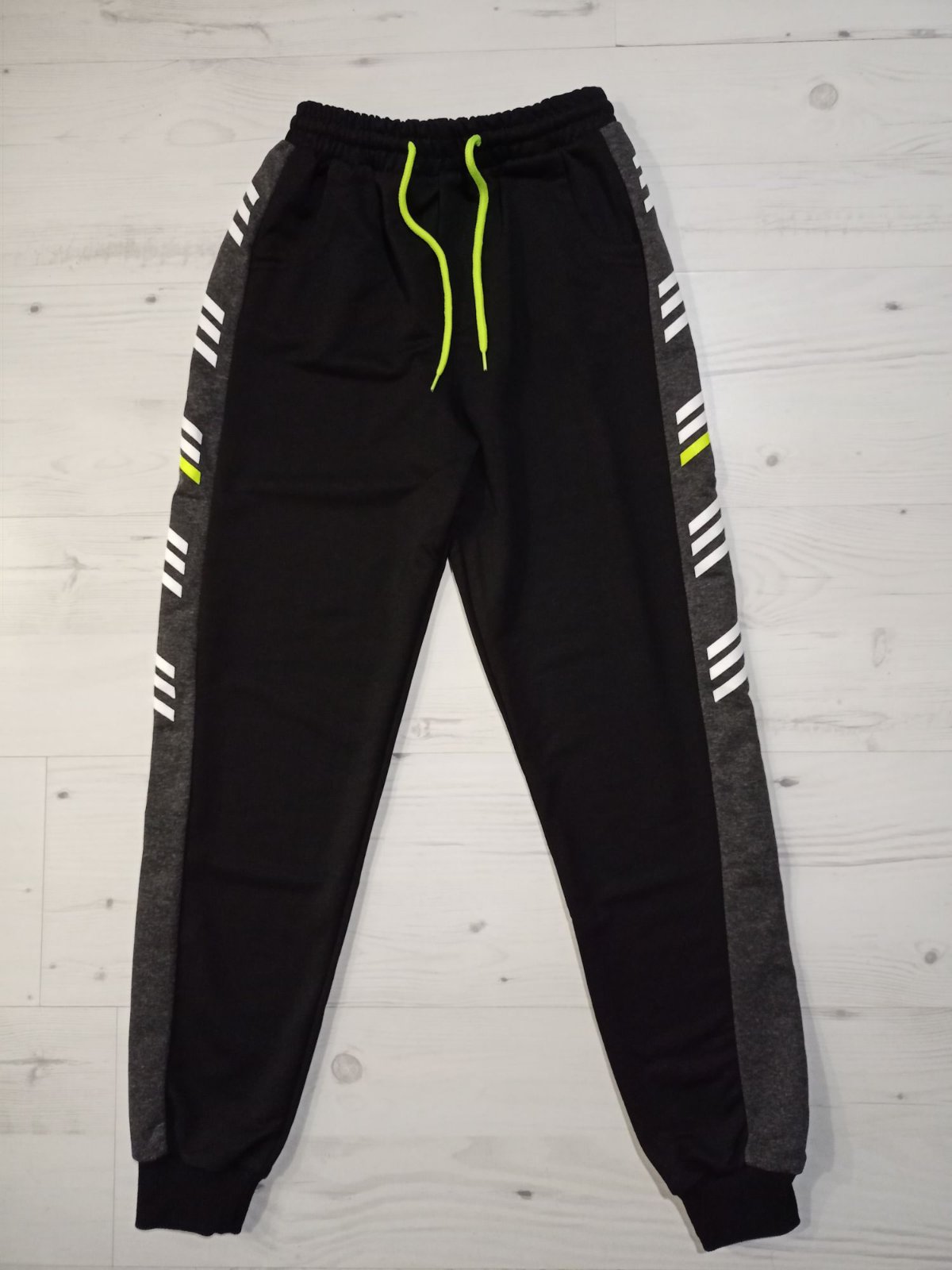 Штаны спорт Malibu2 (8-11) 81 black (деми)