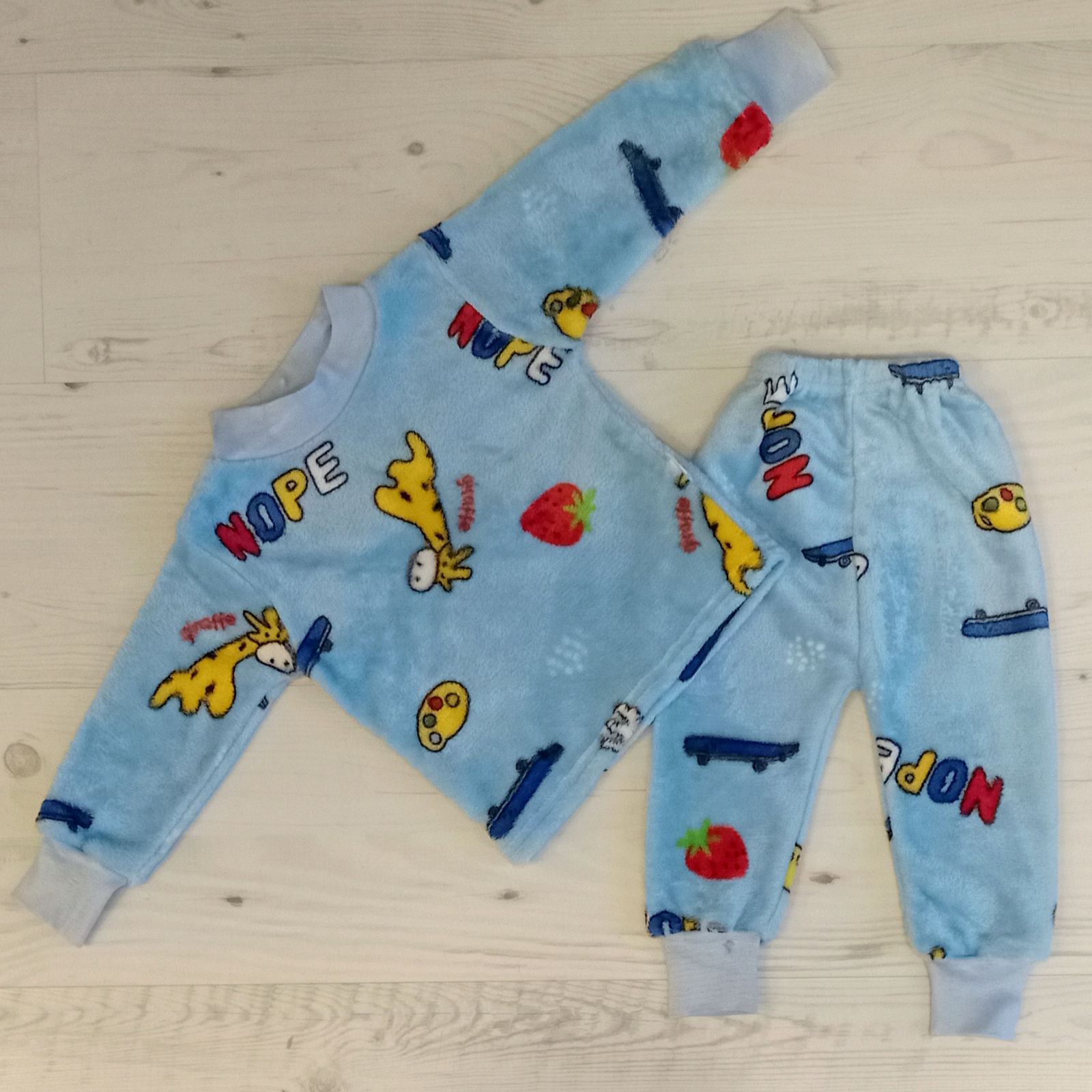 Пижама Malibu2 (0.9-1.6) K120 l.blue (зима)