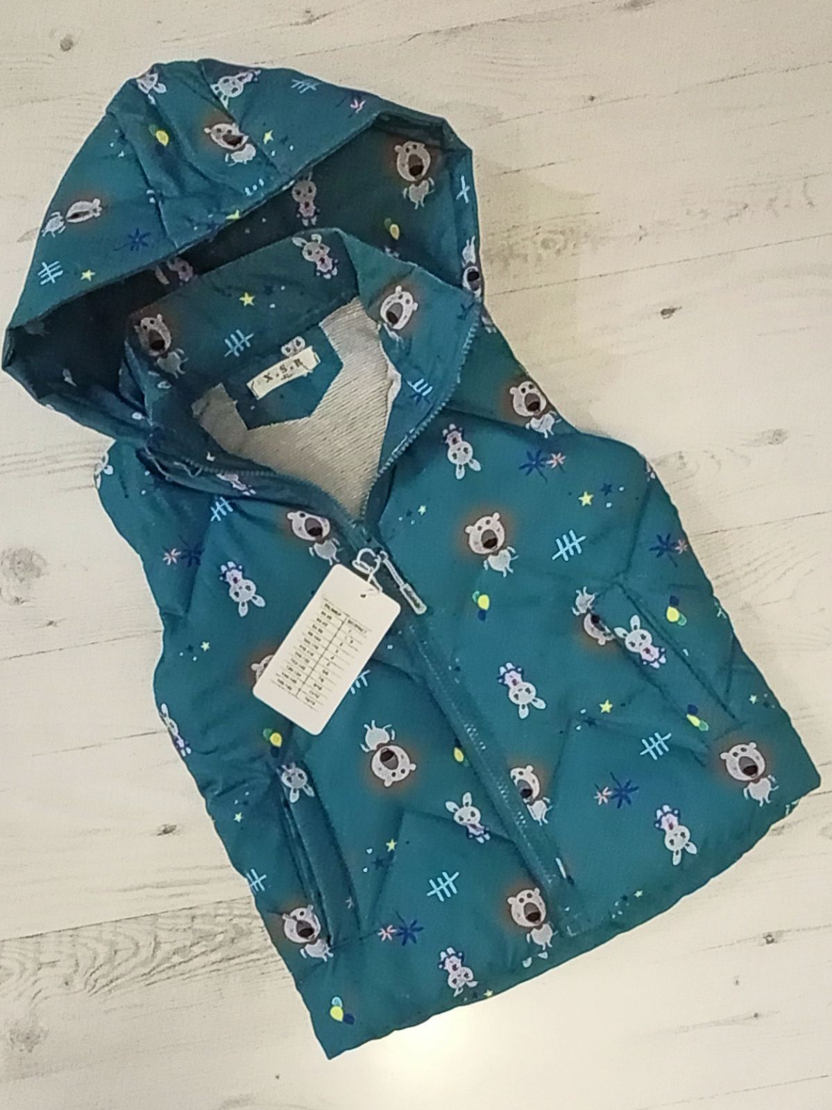 Жилетка Malibu2 (98-122) ML15 blue (деми)