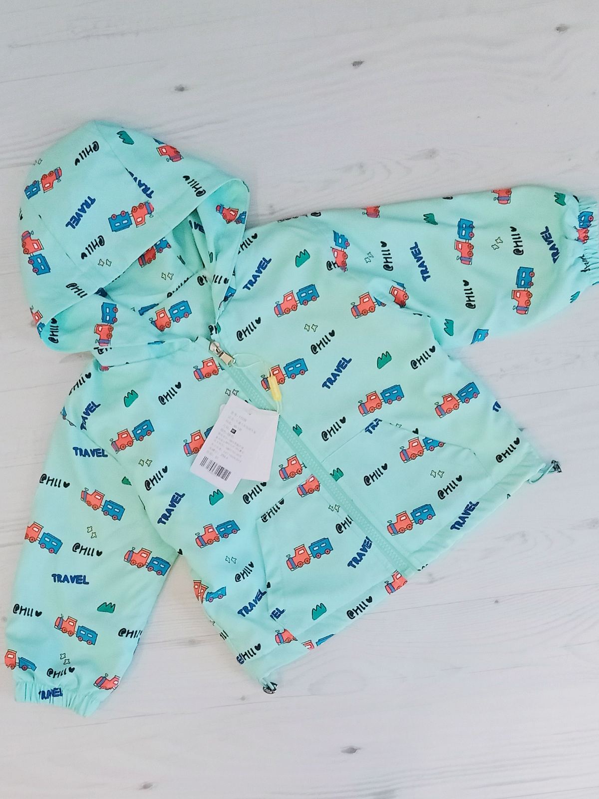 Ветровка Malibu2 (2-6) ML23 l.blue (деми)