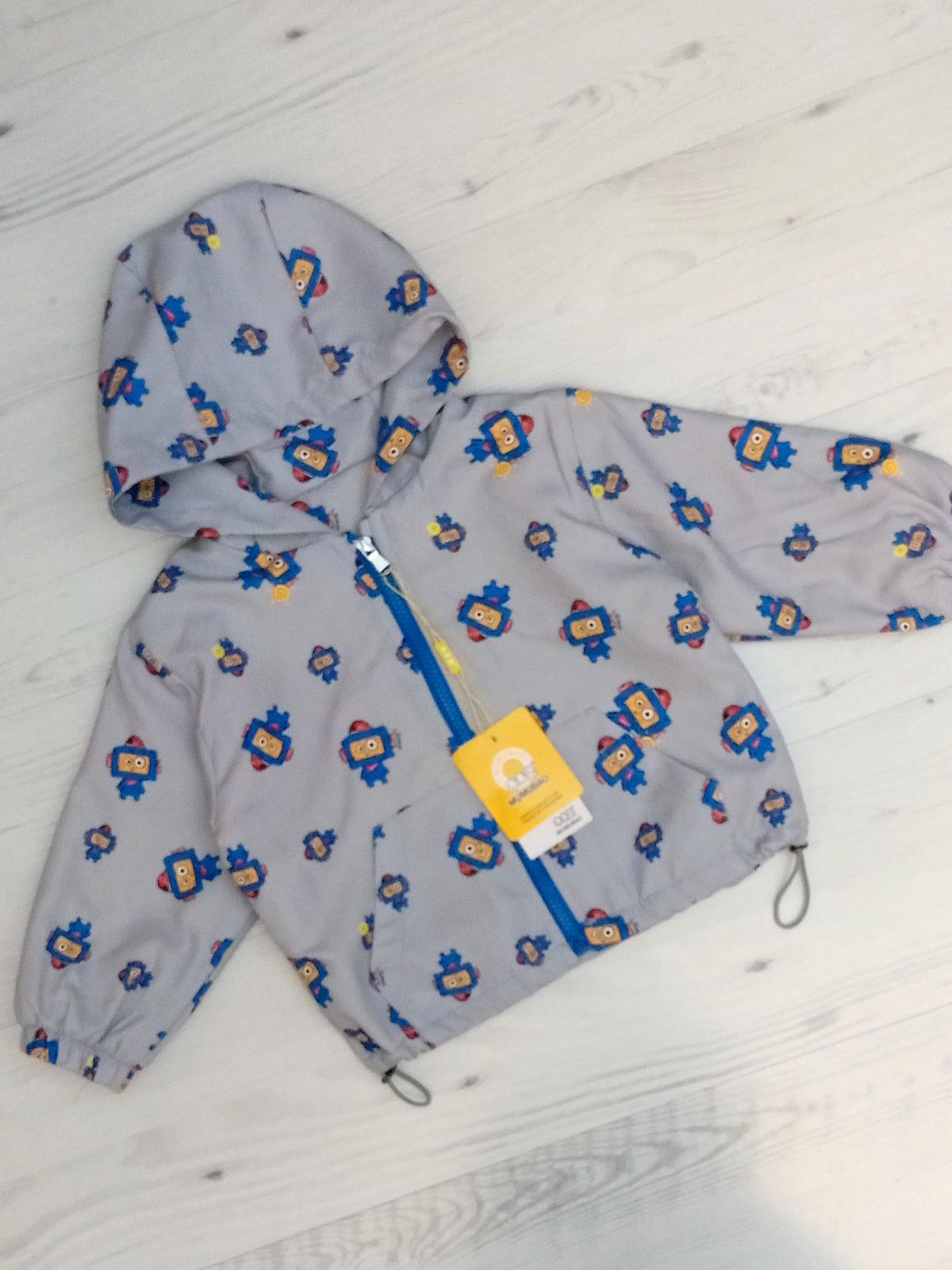 Ветровка Malibu2 (2-6) ML27 grey (деми)