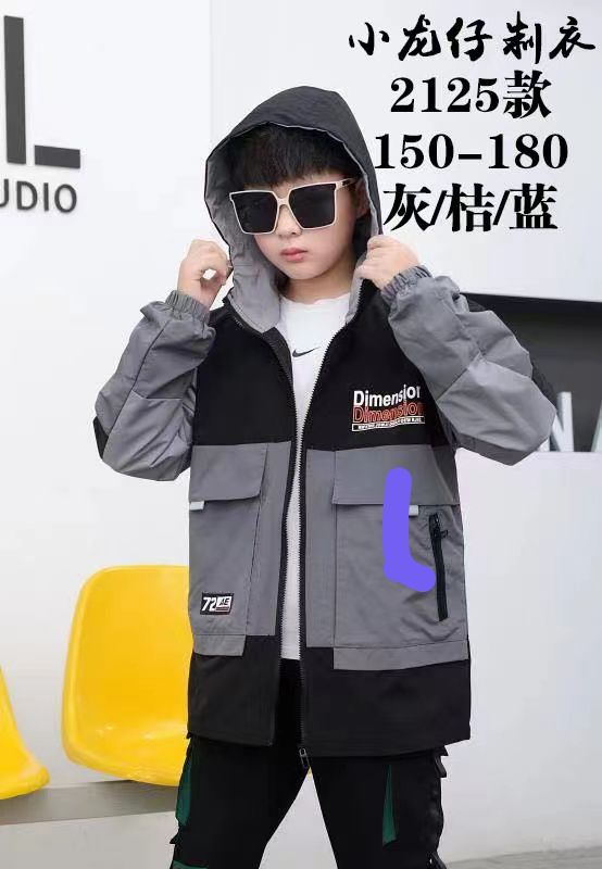 Куртка Malibu2 (9-12) 2125 black-grey (деми)