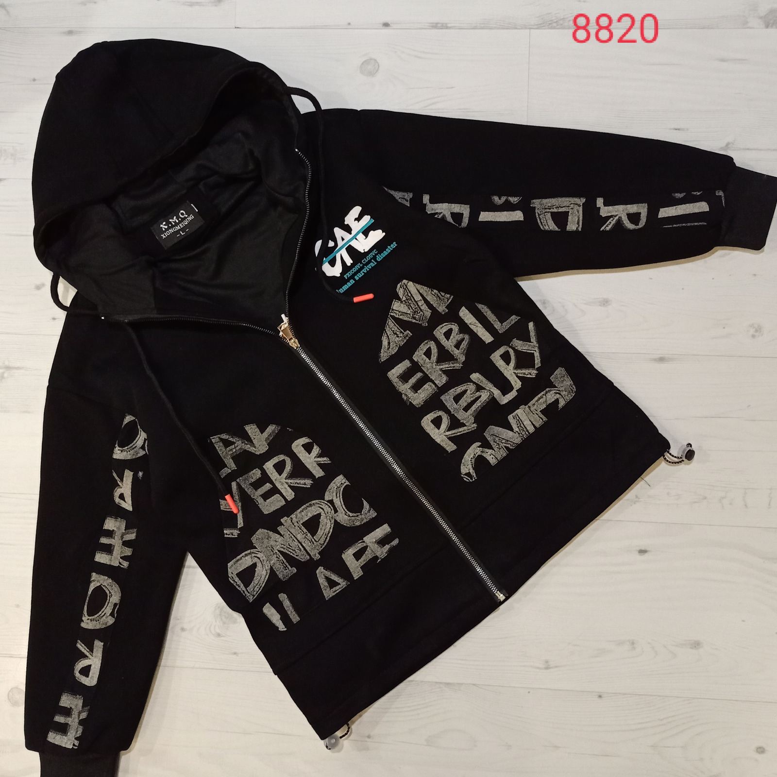 Куртка Malibu2 (12-14) 8820 black (деми)