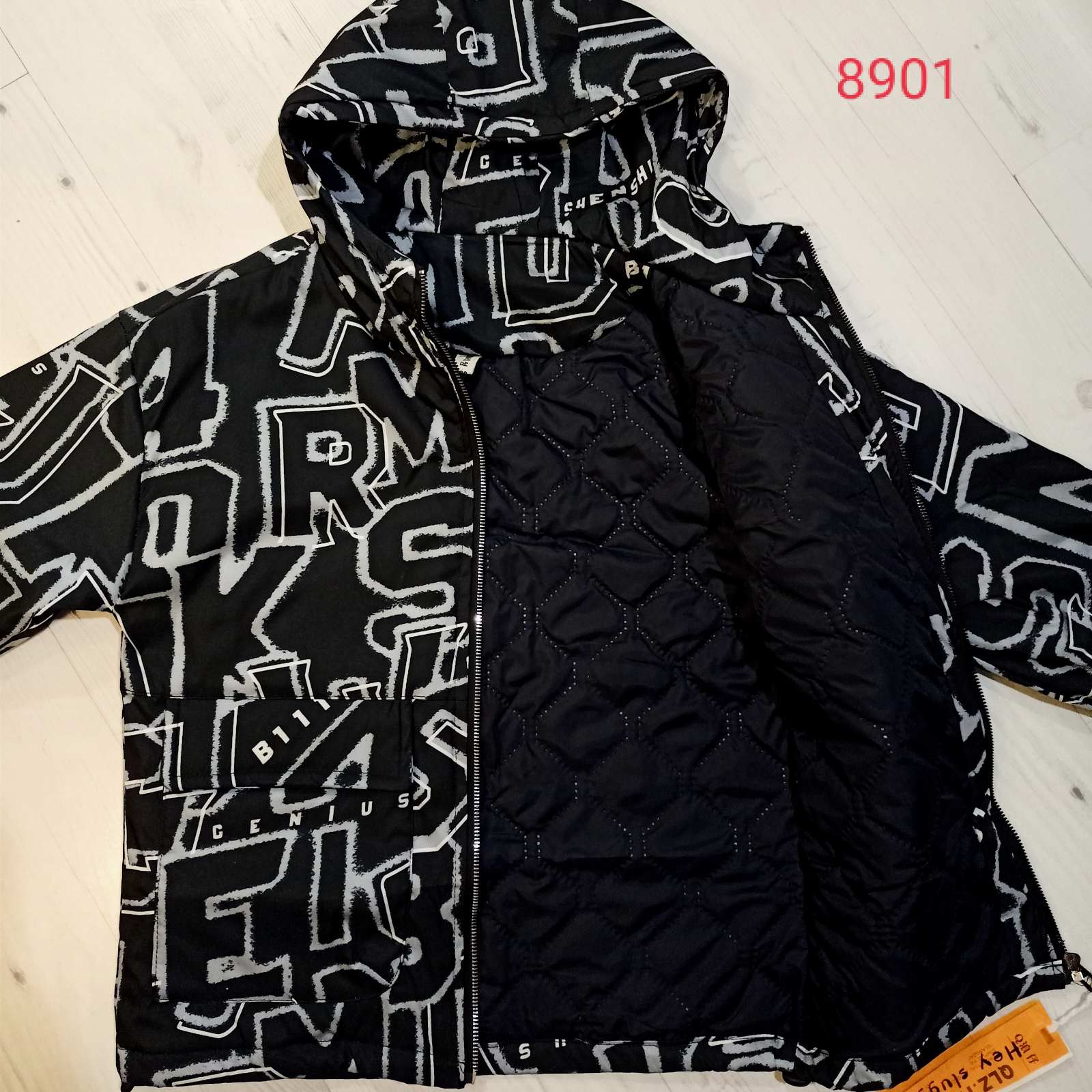 Куртка Malibu2 (130-170) 8901 black (деми)