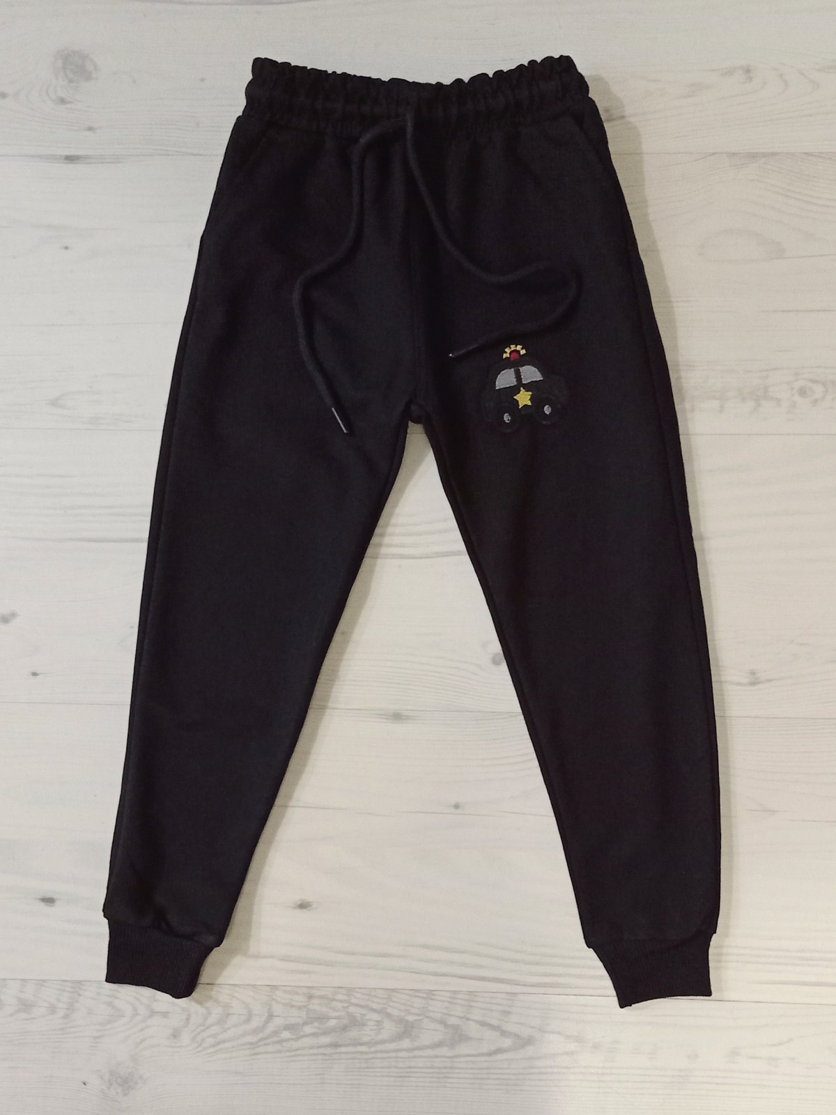 Штаны спорт Malibu2 (1-4) 9786-1 black (деми)