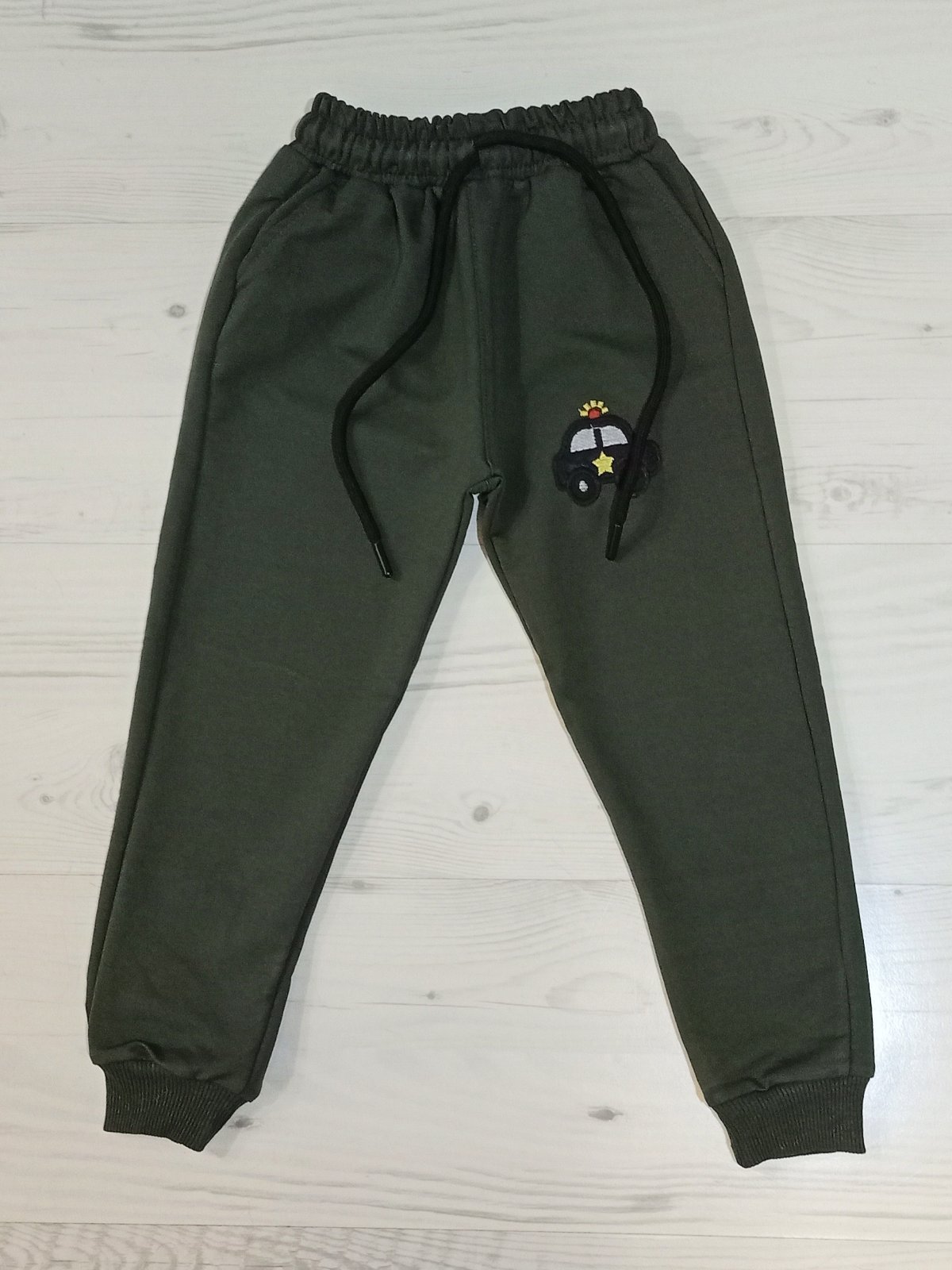 Штаны спорт Malibu2 (1-4) 9786-1 khaki (деми)