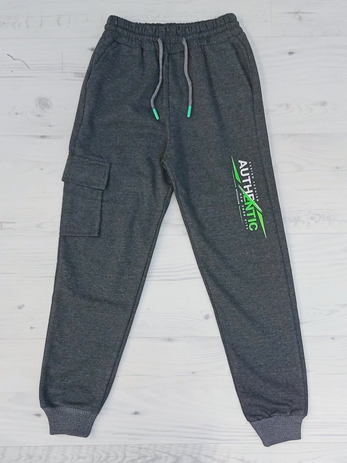 Штаны спорт Malibu2 (9-12) ML41 grey (деми)