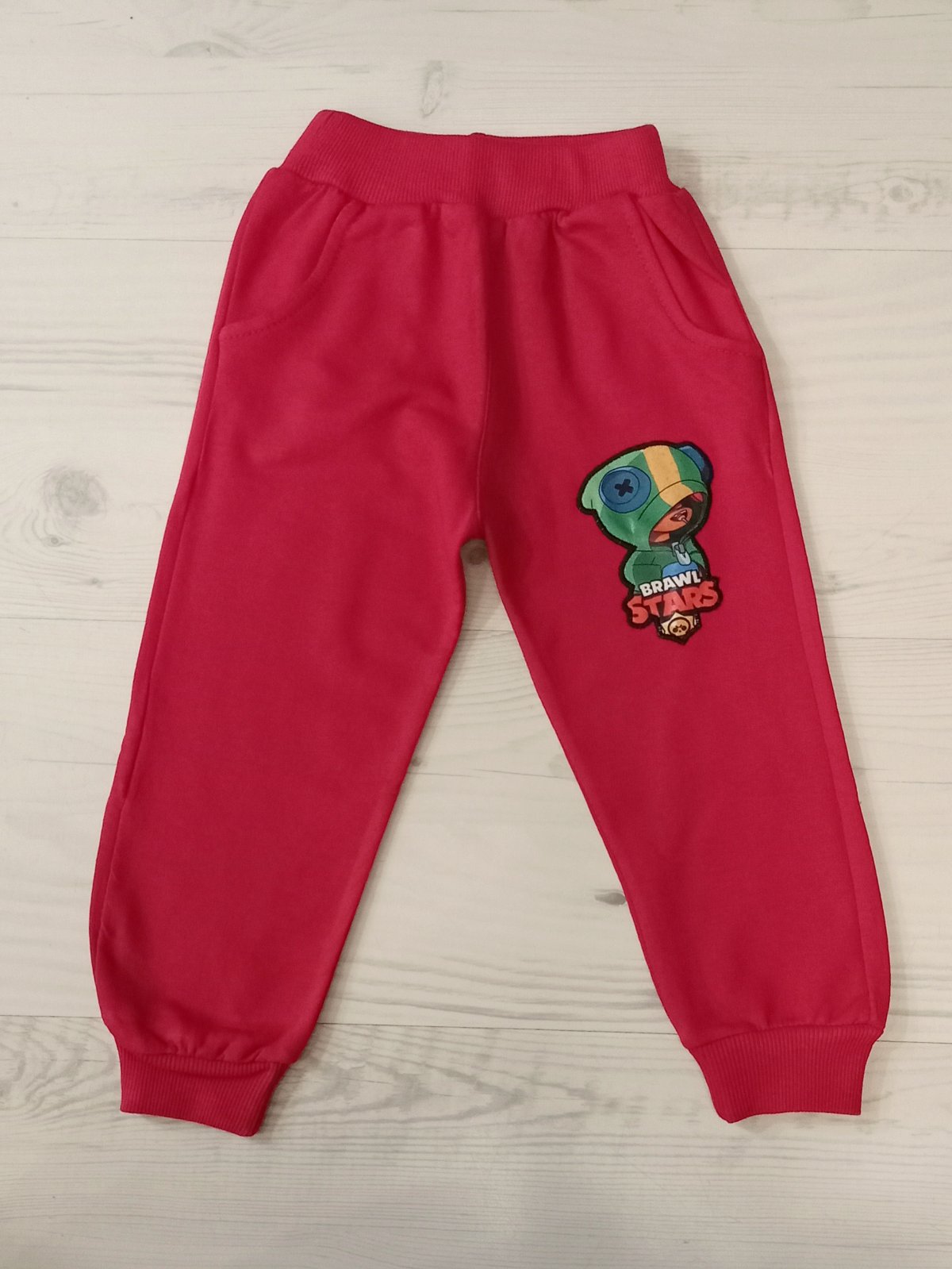 Штаны спорт Malibu2 (1-4) ML48 crimson (деми)