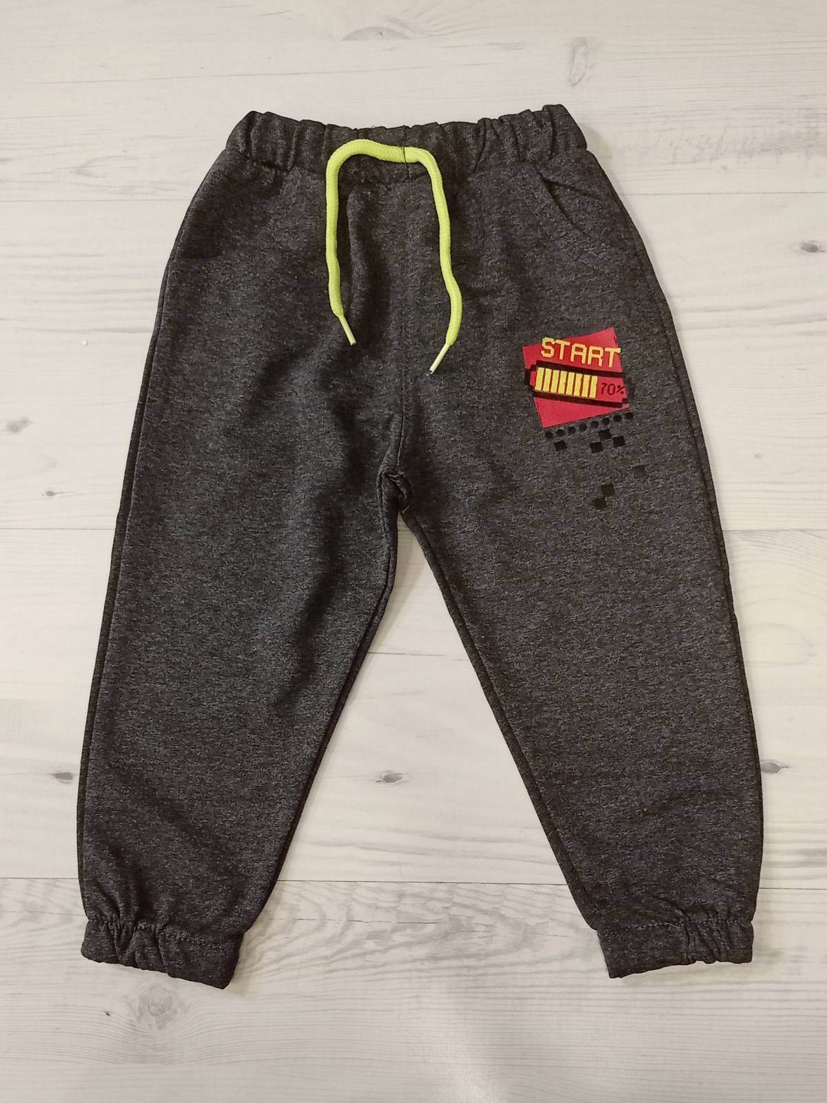 Штаны спорт Malibu2 (1-3) ML51 grey (деми)