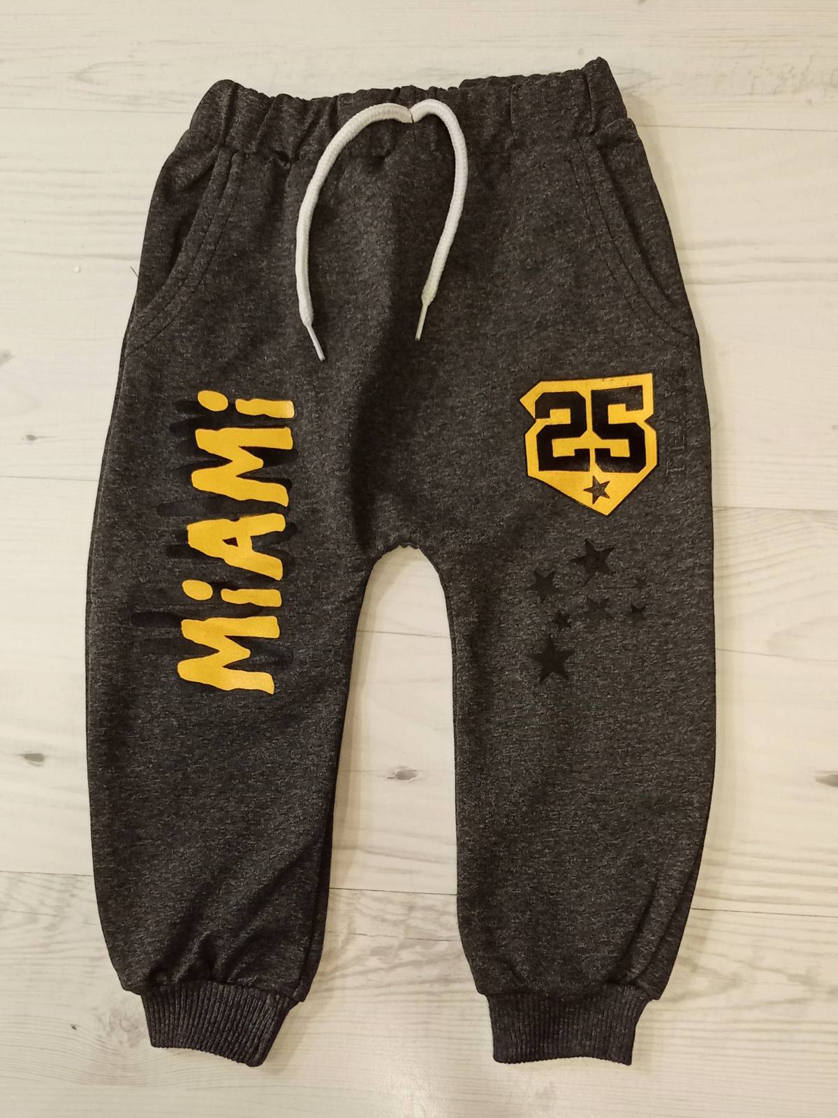 Штаны спорт Malibu2 (1-3) ML56 grey (деми)