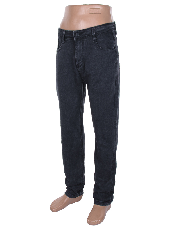 Джинсы Basanjiu (32-38) 890 black (деми)