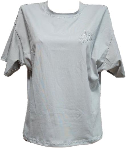 Футболка Sevim (44-52) SV101 l.grey (лето)