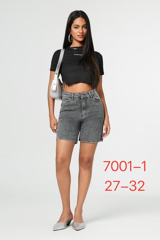 Шорты NewJeans (27-32) 7001-1 grey (лето)