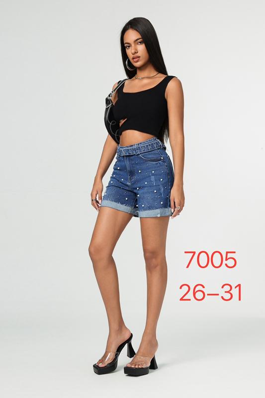Шорты NewJeans (26-31) 7005 blue (лето)